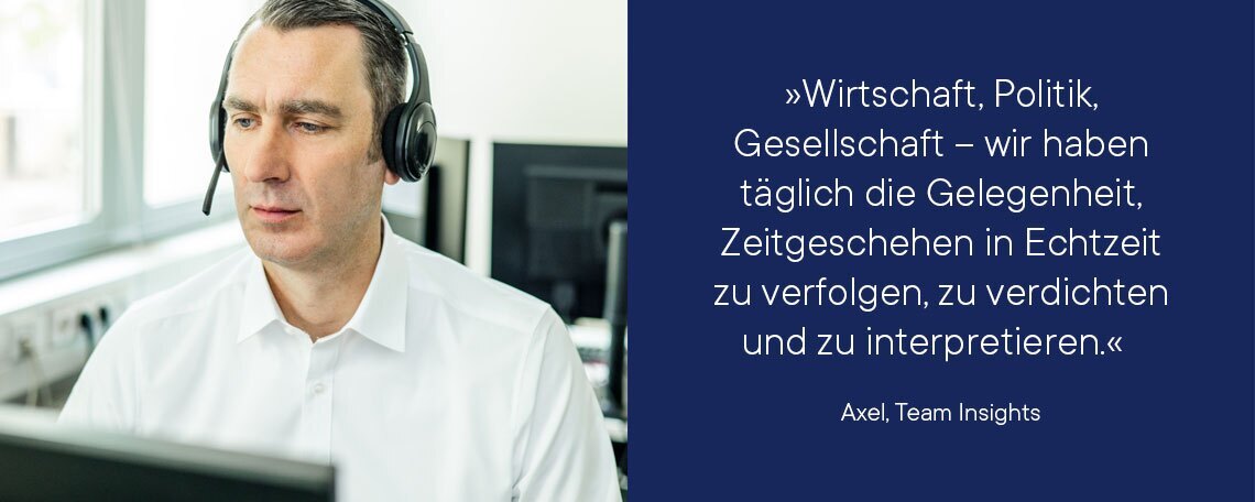 Media Intelligence Analyst (m/w/d) mit Französisch-Kenntnissen, 1. Bild